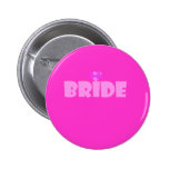 bride with heart pins
