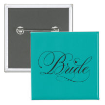 Bride with heart pins