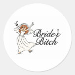 Brides Bitch Bridesmaid Sticker