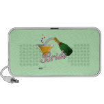 Brides Champagne Toast Notebook Speakers
