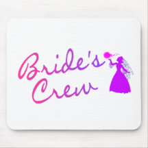 Brides Crew (Bride) Mouse Pad