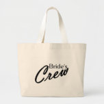 Brides Crew Canvas Bags