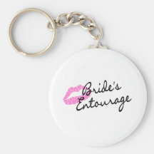 Brides Entourage Lips Key Chain