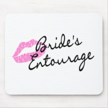 Brides Entourage Lips Mousepad