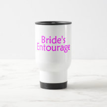 Brides Entourage Pink Coffee Mugs