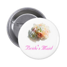 Bride's Maid Button