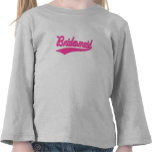 Bridesmaid (Baseball Script Pink) T Shirts