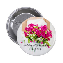 Bridesmaid button