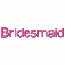 Bridesmaid Embroidered Shirt