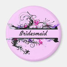 Bridesmaid Fridge Magnets