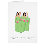 Bridesmaid Greeting Card
