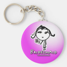 Bridesmaid Keychain