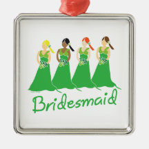 Bridesmaid Ornament
