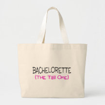 Bridesmaid The Tall One Canvas Bags