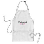 Bridesmaid Three Hearts Aprons