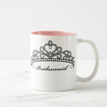 Bridesmaid Tiara Mug