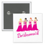 Bridesmaids Buttons and Favours