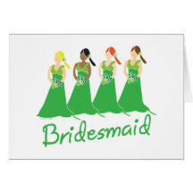 Bridesmaids Cards