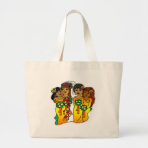 Bridesmaids in Colours of the Sun Bag