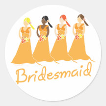Bridesmaids Stickers