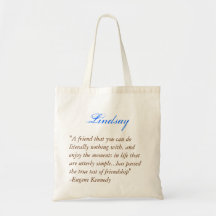 Bridesmaids tote - Quote 1 Canvas Bags