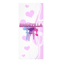 bridezilla bachelorette wedding bridal shower invites