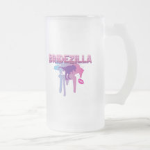 bridezilla bachelorette wedding bridal shower mugs