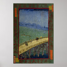 Bridge in the Rain Poster