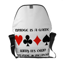 Bridge Is A Game With Its Own Rhyme And Reason Commuter Bags