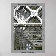 Bridge, Northern California Print