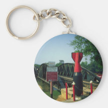 Bridge over the River Kwai, Kanchanaburi, Thailand Keychains