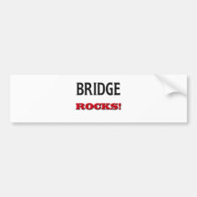 Bridge Rocks Bumper Sticker