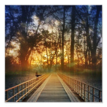 Bridge & sunset photo
