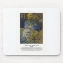 Brigadier Gen. Benjamin Harrison Citizen Soldier Mousepad
