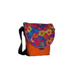Bright and Colorful Flowers Courier Bag