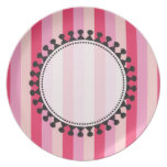 Bright Awnings Plate - Pink