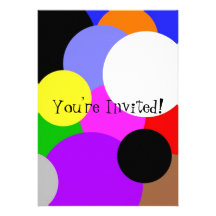 Bright Circle Invitation