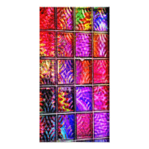 bright colourful squares photo art