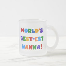 Bright Colours Best-est Nanna Tshirts Coffee Mug