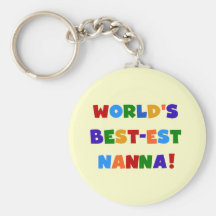 Bright Colours Best-est Nanna Tshirts Keychains