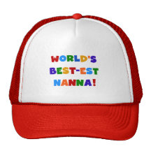 Bright Colours Best-est Nanna Tshirts Trucker Hats
