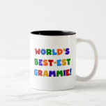 Bright Colours World's Best-est Grammie Gifts Coffee Mugs