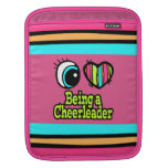 Bright Eye Heart I Love Being a Cheerleader iPad Sleeve