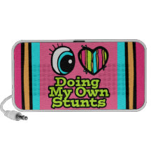 Bright Eye Heart I Love Doing My Own Stunts Travelling Speaker