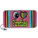 Bright Eye Heart I Love Fireflies Travelling Speakers