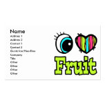 Bright Eye Heart I Love Fruit Business Card