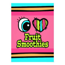 Bright Eye Heart I Love Fruit Smoothies Announcement