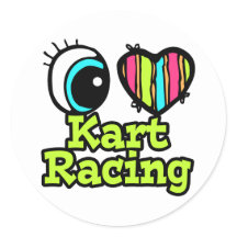 Racing Kart Stickers