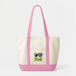 Bright Eye Heart I Love Koi Canvas Bag