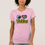 Bright Eye Heart I Love Pickles Tee Shirts